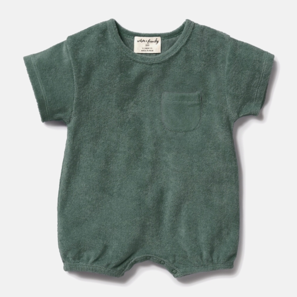 Wilson + Frenchy organic cotton romper